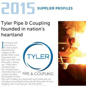 Tyler Pipe & Coupling Founded in Nation's Heartland