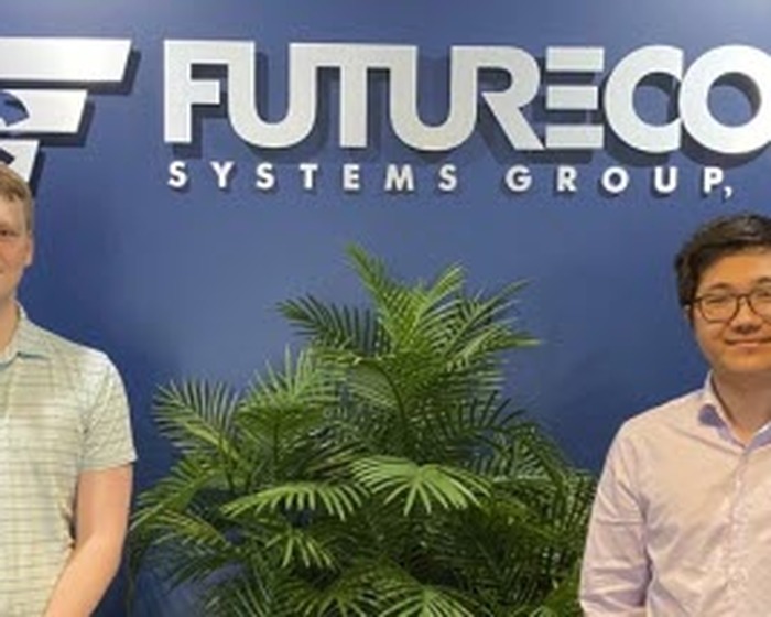 Pictured L-R: Tyler West and Richard Liu