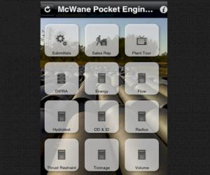 McWane Ductile adds new calculator to the Pocket Engineer
