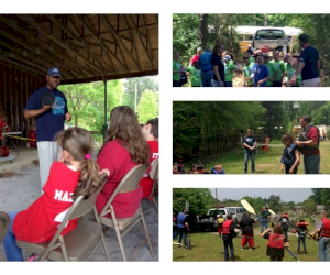 Tyler Union Sponsors Calhoun County Earth Day Activities at Cane Creek Community Gardens